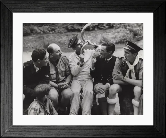 Framed Print : International Scouts Camp, Youlbury, near Oxford