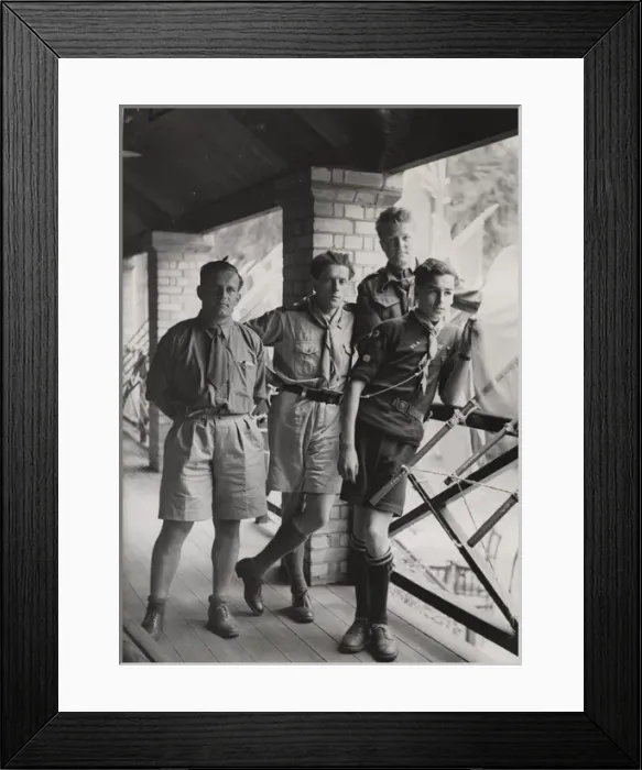 Framed Print : International Scouts Camp, Youlbury, near Oxford Framed Print : International Scouts Camp, Youlbury, near Oxford