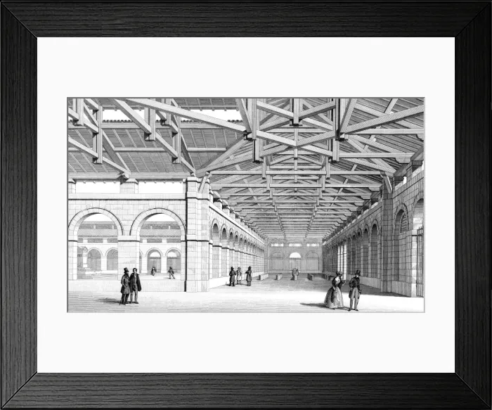 Framed Print : Paris, France - Marche Saint Germain Framed Print : Paris, France - Marche Saint Germain
