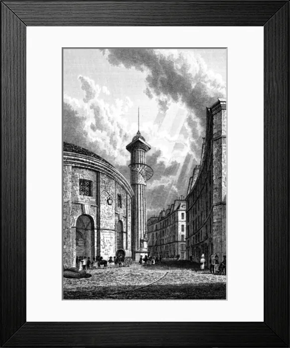Framed Print : Paris, France - Halle au Ble Framed Print : Paris, France - Halle au Ble