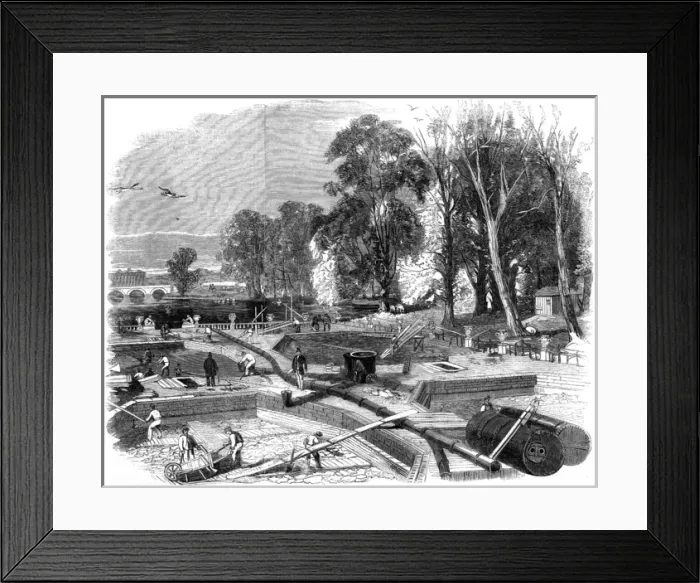Framed Print : Improvements to the Serpentine