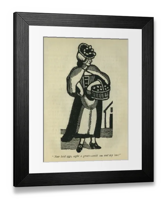 Framed Print : Street egg seller Framed Print : Street egg seller