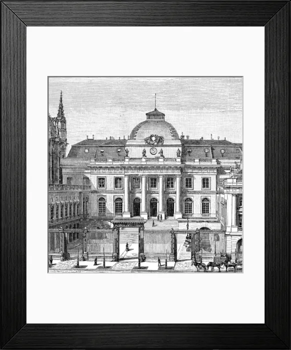 Framed Print : Paris, France - Palais de Justice Framed Print : Paris, France - Palais de Justice