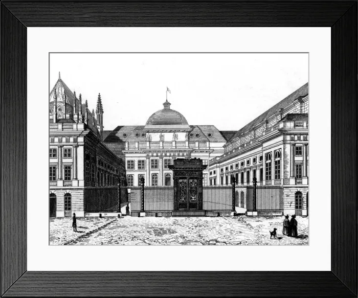 Framed Print : Paris, France - Palais de Justice Framed Print : Paris, France - Palais de Justice