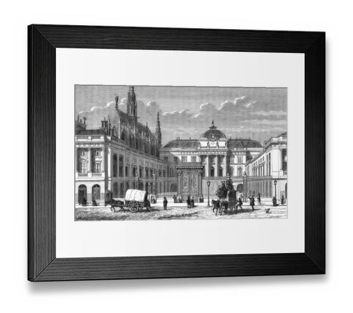 Framed Print : Paris, France - Palais de Justice Framed Print : Paris, France - Palais de Justice