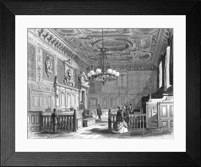 Framed Print : Paris, France - Palais de Justice Framed Print : Paris, France - Palais de Justice