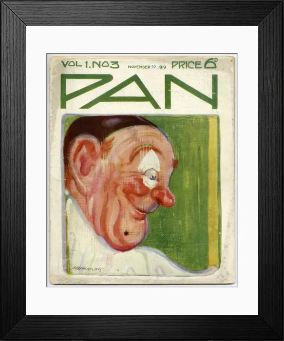 Framed Print : Pierrot profile Framed Print : Pierrot profile