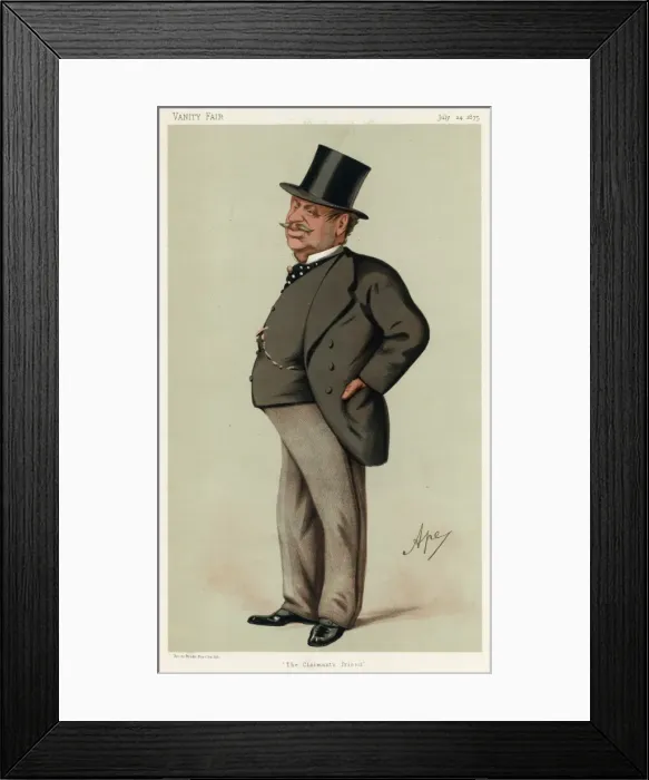 Framed Print : Sir Myles Fenton, Vanity Fair, Spy Framed Print : Sir Myles Fenton, Vanity Fair, Spy