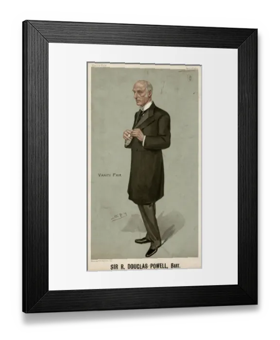Framed Print : Sir Richard Powell Framed Print : Sir Richard Powell