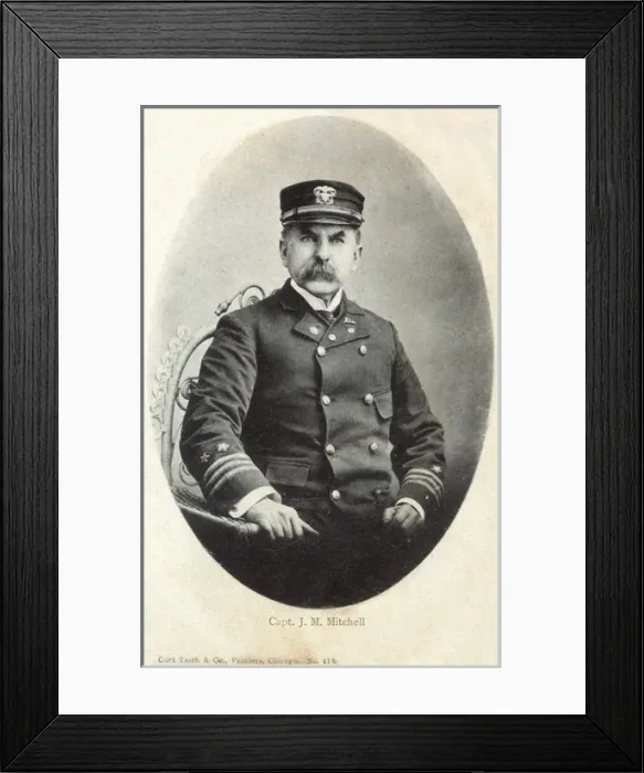 Framed Print : Captain J. M. Mitchell Framed Print : Captain J. M. Mitchell