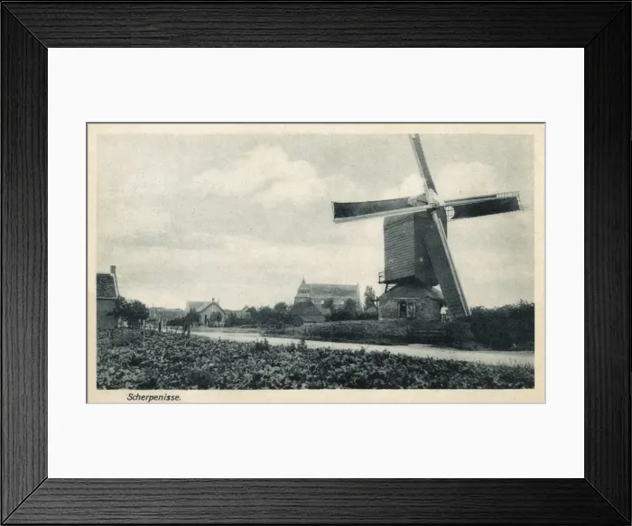 Framed Print : View of Scherpenisse, Zeeland, Netherlands Framed Print : View of Scherpenisse, Zeeland, Netherlands