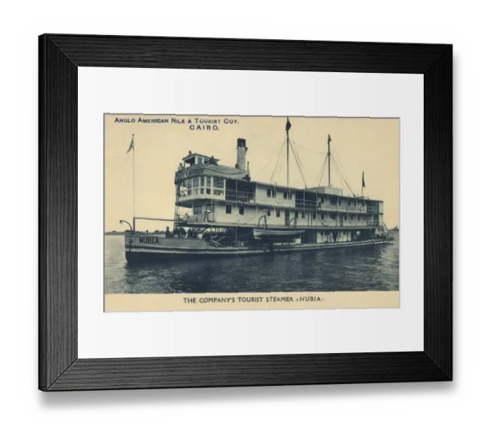 Framed Print : River steamer Nubia, Cairo, Egypt Framed Print : River steamer Nubia, Cairo, Egypt