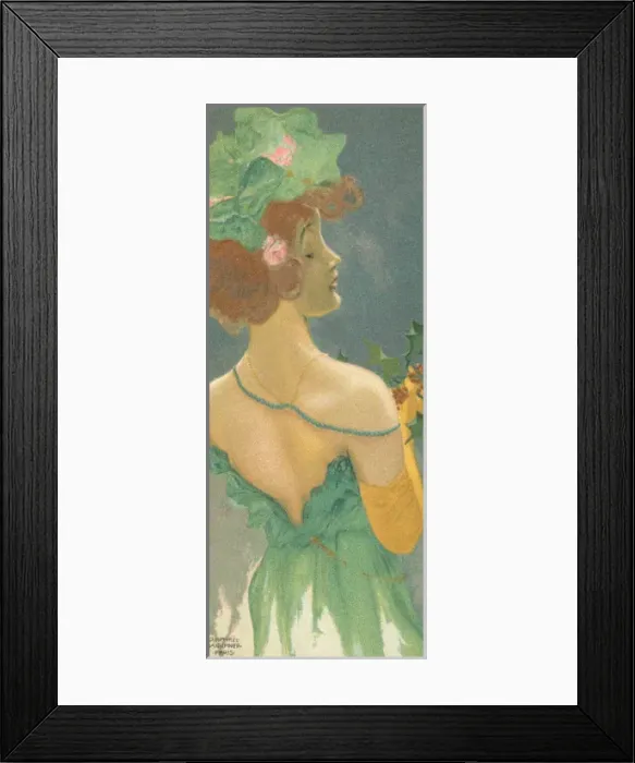 Framed Print : Elegant woman Framed Print : Elegant woman