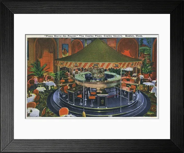 Framed Print : Merry-Go-Round, Copley Plaza, Boston, Mass, USA Framed Print : Merry-Go-Round, Copley Plaza, Boston, Mass, USA