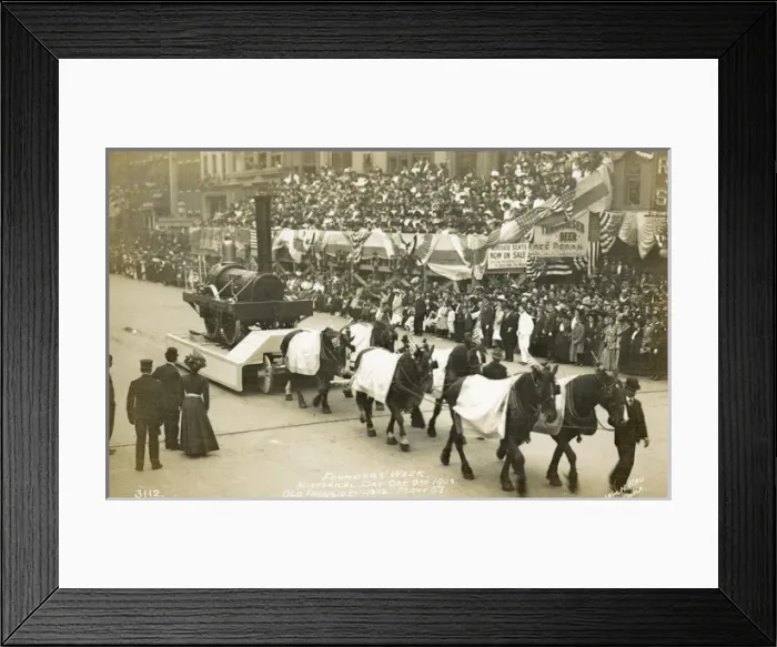 Framed Print : Founders Week Parade, Philadelphia, Pennsylvania, USA Framed Print : Founders Week Parade, Philadelphia, Pennsylvania, USA