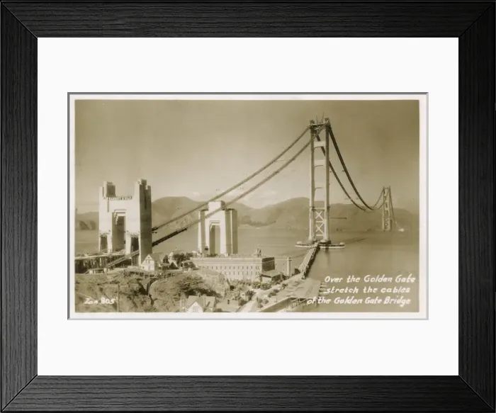 Framed Print : Golden Gate Bridge, San Francisco, California, USA Framed Print : Golden Gate Bridge, San Francisco, California, USA