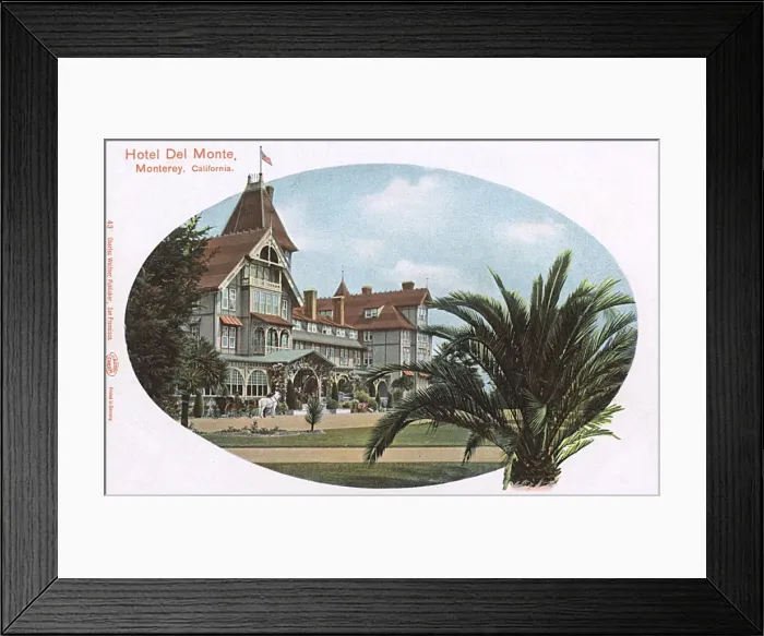 Framed Print : Hotel Del Monte, Monterey, California, USA Framed Print : Hotel Del Monte, Monterey, California, USA