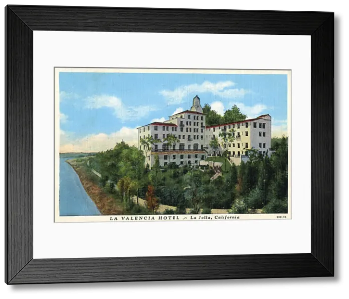 Framed Print : La Valencia Hotel, La Jolla, San Diego, California, USA Framed Print : La Valencia Hotel, La Jolla, San Diego, California, USA