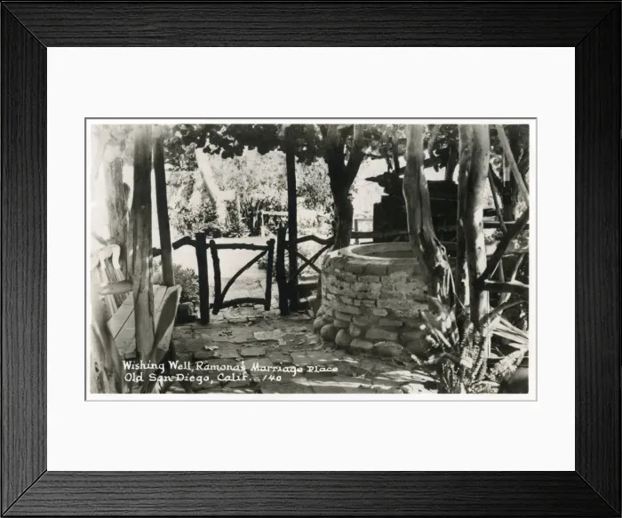 Framed Print : Ramonas Marriage Place, San Diego, California, USA Framed Print : Ramonas Marriage Place, San Diego, California, USA
