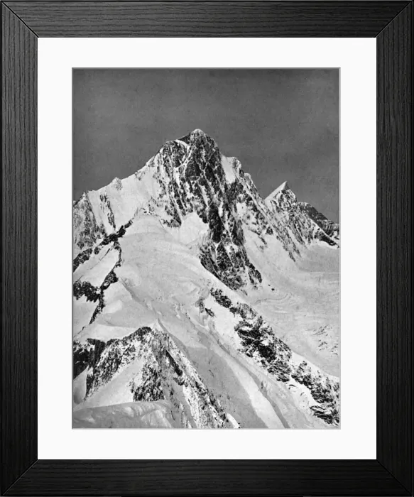 Framed Print : The Finsteraarhorn Framed Print : The Finsteraarhorn