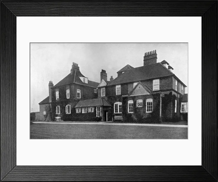 Framed Print : Red Barns - The Family home of Gertrude Bell Framed Print : Red Barns - The Family home of Gertrude Bell