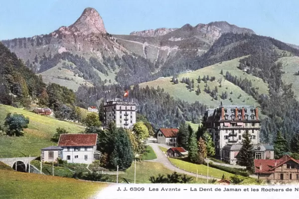 Dent de Jaman and Rochers de Naye, Vaud, Switzerland