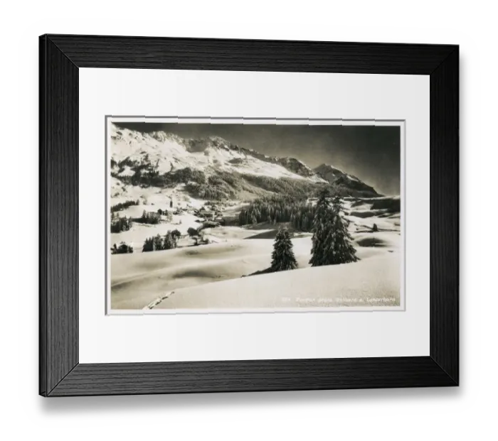 Framed Print : Parpan, Graubunden, Switzerland Framed Print : Parpan, Graubunden, Switzerland