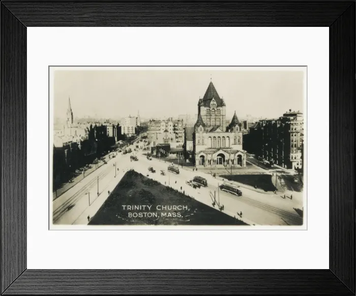 Framed Print : Trinity Church, Boston, Massachusetts, USA Framed Print : Trinity Church, Boston, Massachusetts, USA