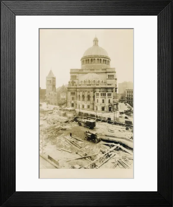 Framed Print : First Church of Christ Scientist, Boston, Massachusetts, USA Framed Print : First Church of Christ Scientist, Boston, Massachusetts, USA