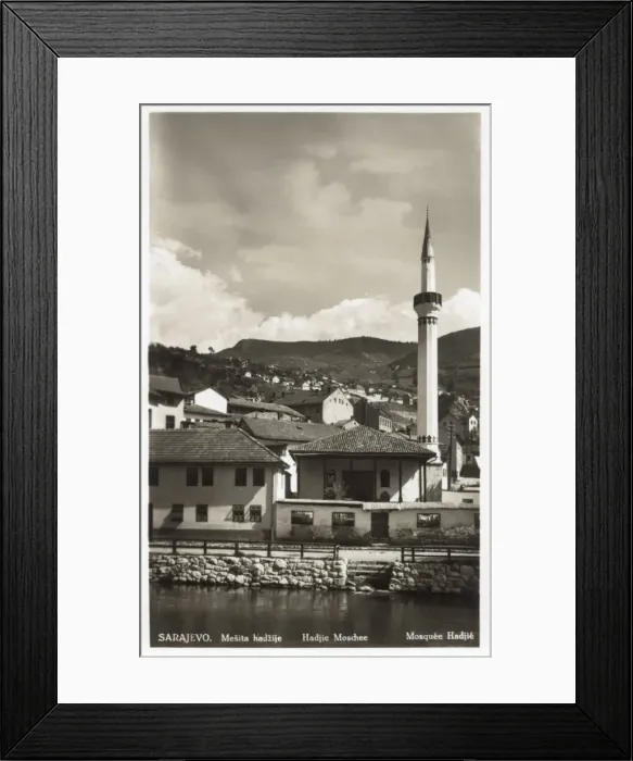 Framed Print : Mosque in Sarajevo, Bosnia and Herzegovina Framed Print : Mosque in Sarajevo, Bosnia and Herzegovina