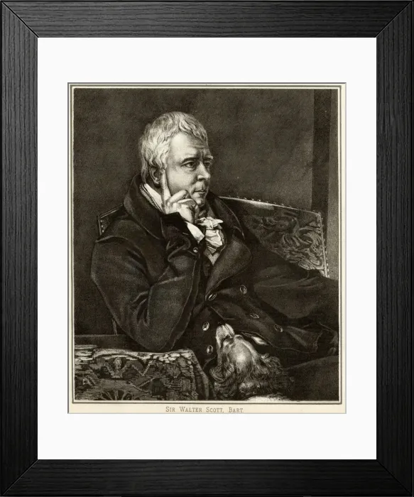 Framed Print : Sir Walter Scott