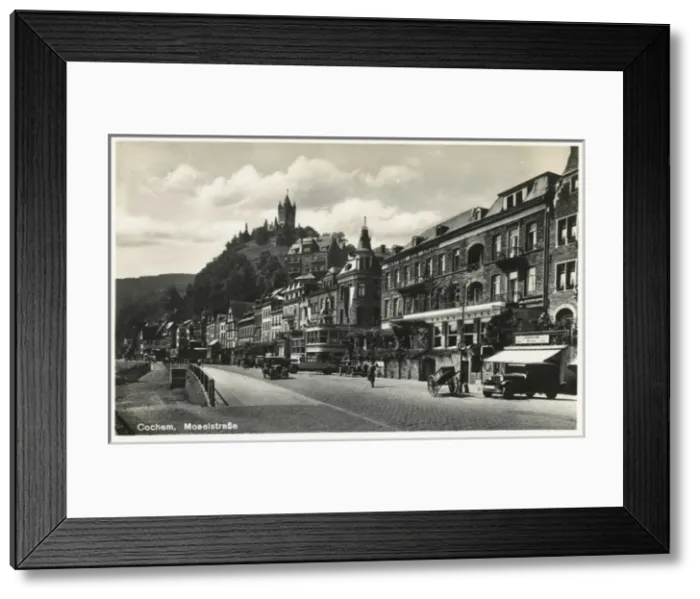 Framed Print : Moselstrasse, Cochem, Germany Framed Print : Moselstrasse, Cochem, Germany