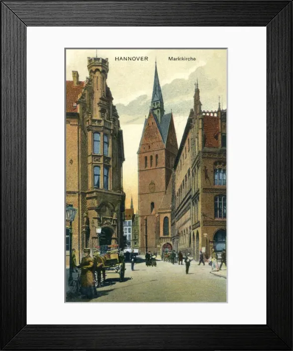 Framed Print : Marktkirche, Hanover, Germany Framed Print : Marktkirche, Hanover, Germany