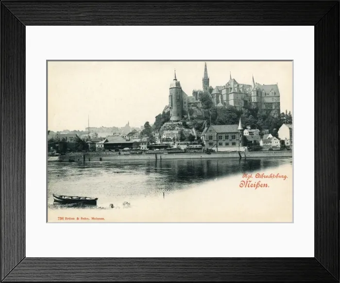 Framed Print : Albrechtsburg Castle, Meissen, Germany Framed Print : Albrechtsburg Castle, Meissen, Germany