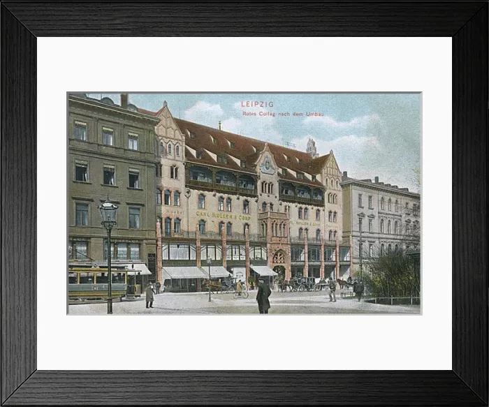 Framed Print : Rotes Colleg, Leipzig, Germany Framed Print : Rotes Colleg, Leipzig, Germany