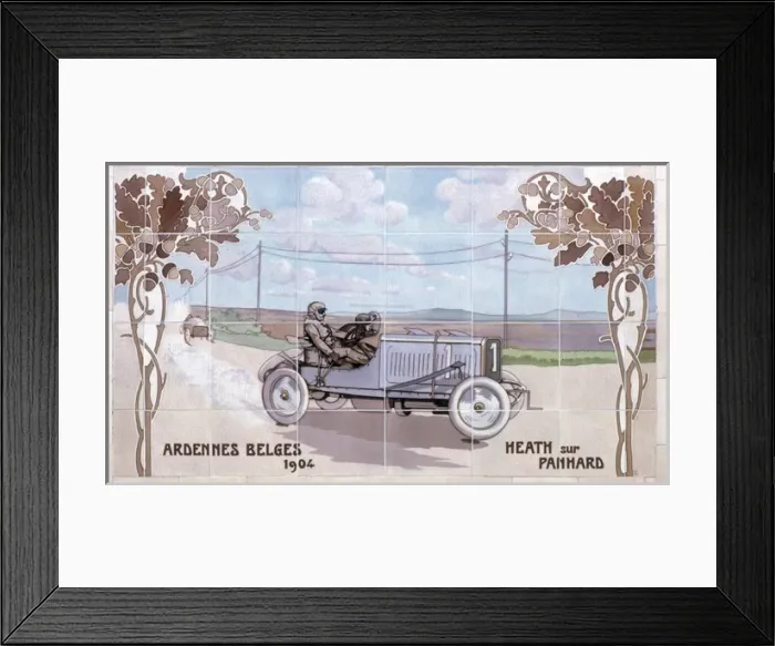 Framed Print : Ardennes Belges 1904 Framed Print : Ardennes Belges 1904
