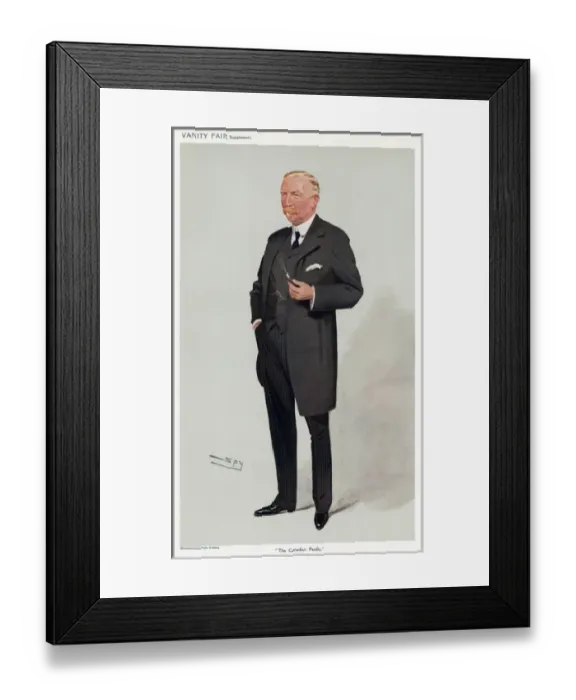 Framed Print : Sir R Bulkeley, Vanity Fair, Spy Framed Print : Sir R Bulkeley, Vanity Fair, Spy