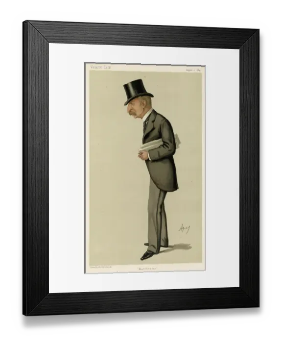 Framed Print : Sir Charles Ellice, Vanity Fair, Spy Framed Print : Sir Charles Ellice, Vanity Fair, Spy