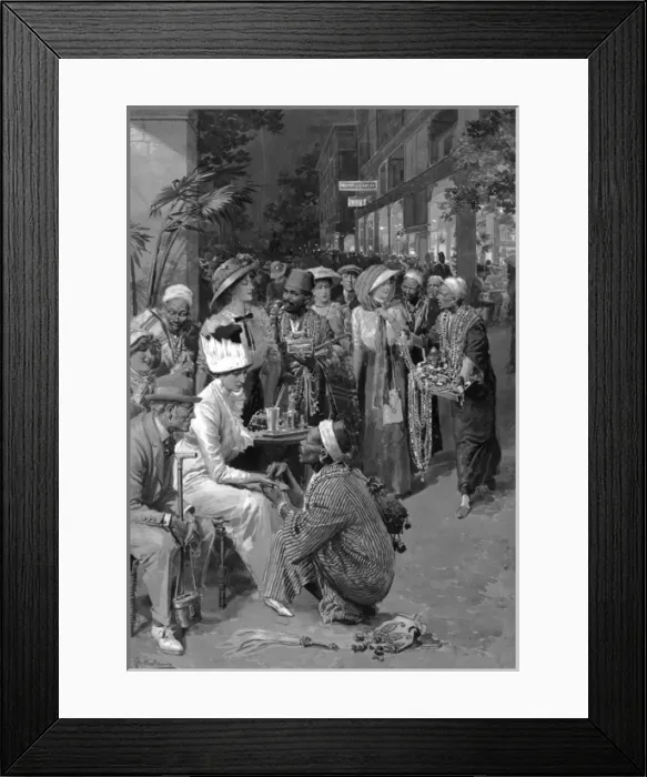 Framed Print : Street scene in Egypt Framed Print : Street scene in Egypt