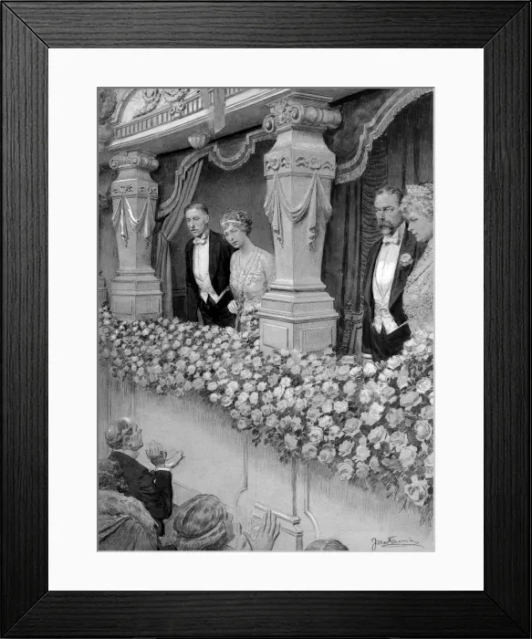 Framed Print : George V, Queen Mary, Princess Mary, Viscount Lascelles Framed Print : George V, Queen Mary, Princess Mary, Viscount Lascelles