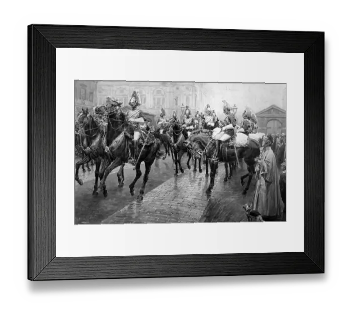 Framed Print : Changing of the Guard, Horse Guards Parade, London Framed Print : Changing of the Guard, Horse Guards Parade, London