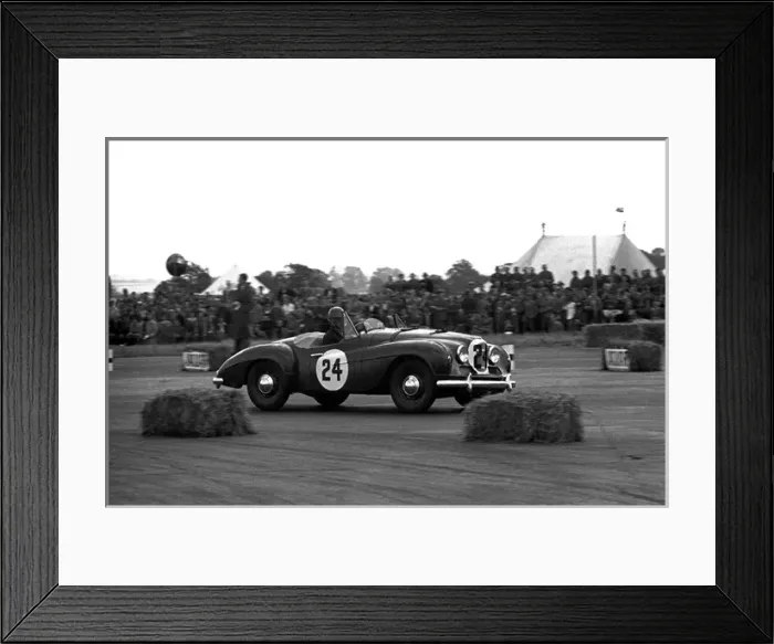 Framed Print : Motor racing in the 1950s Framed Print : Motor racing in the 1950s