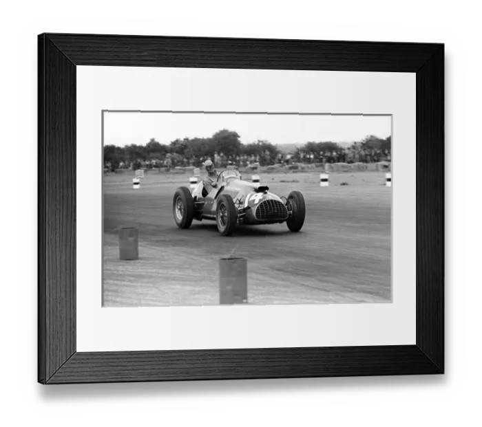 Framed Print : Motor racing in the 1950s Framed Print : Motor racing in the 1950s