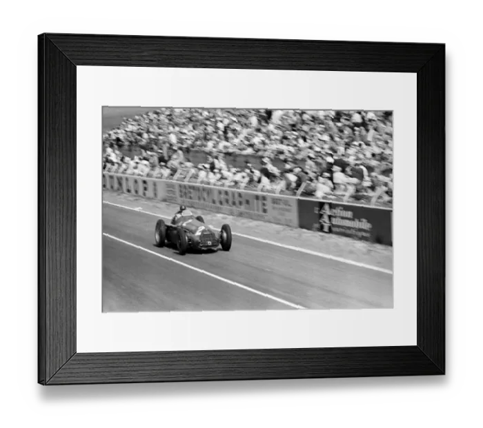 Framed Print : Motor racing in the 1950s Framed Print : Motor racing in the 1950s