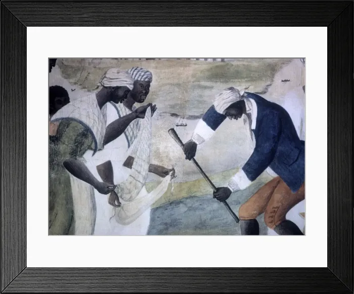 Framed Print : Dancers Detail from The Old Plantation Framed Print : Dancers Detail from The Old Plantation