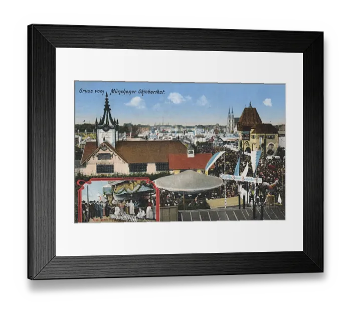 Framed Print : Oktoberfest scene, Munich, Germany Framed Print : Oktoberfest scene, Munich, Germany