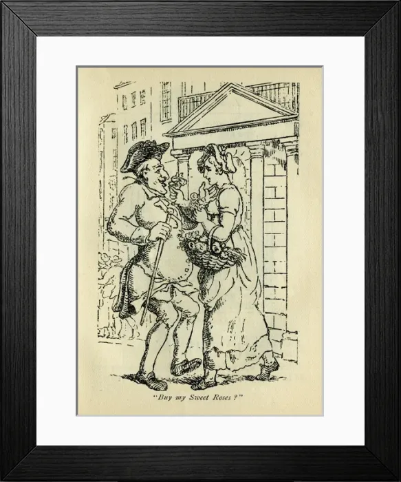 Framed Print : Flower seller Framed Print : Flower seller