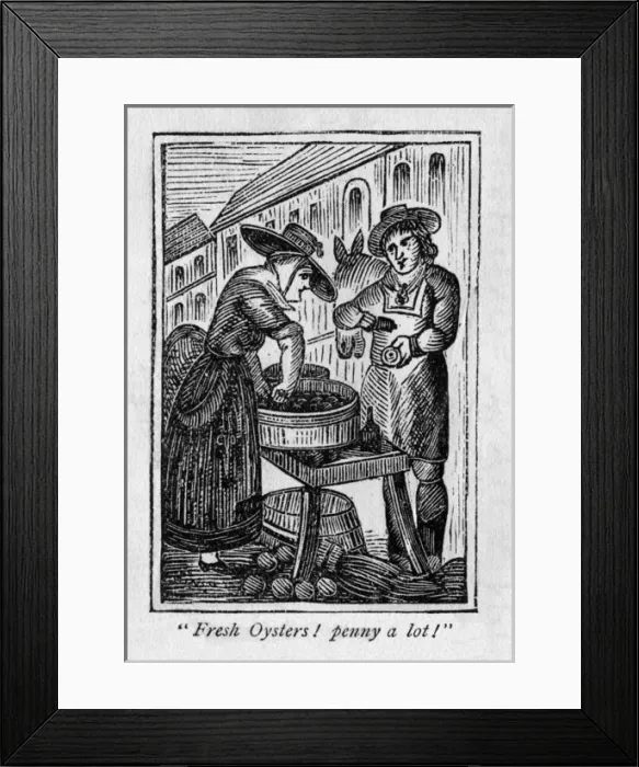 Framed Print : Oyster vendor Framed Print : Oyster vendor