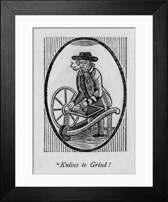 Framed Print : Street tinker Framed Print : Street tinker