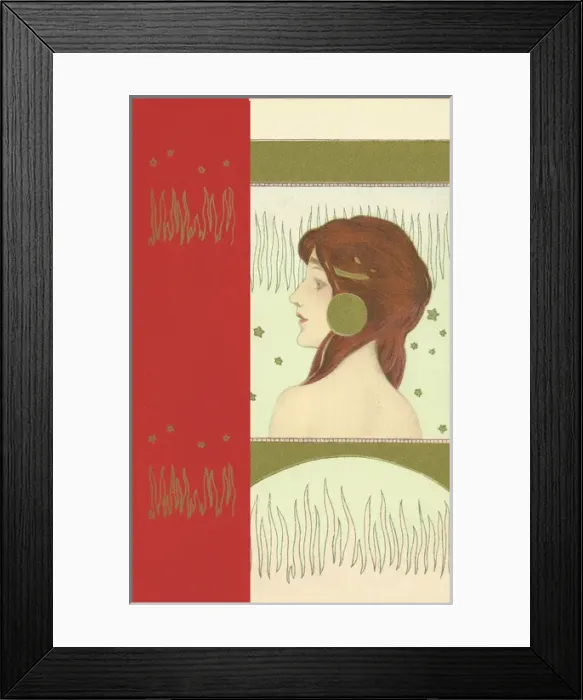 Framed Print : Elegant woman and stars Framed Print : Elegant woman and stars
